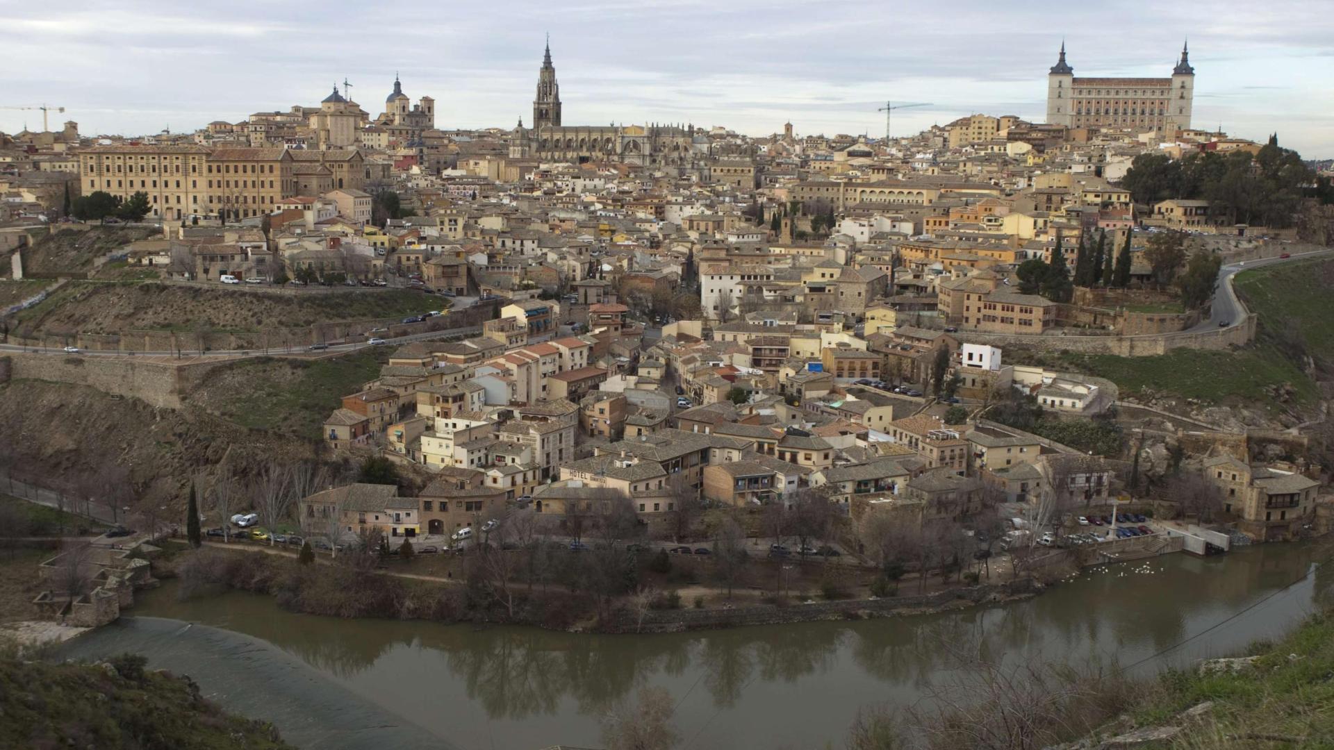 El santoral de este 10 de julio recuerda a San Cristóbal. En la imagen, la ciudad de Toledo, en cuya catedral hay una efigie del santo