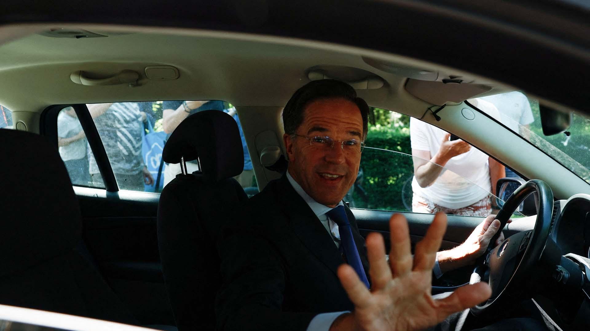 Mark Rutte, primer ministro en funciones de Países Bajos