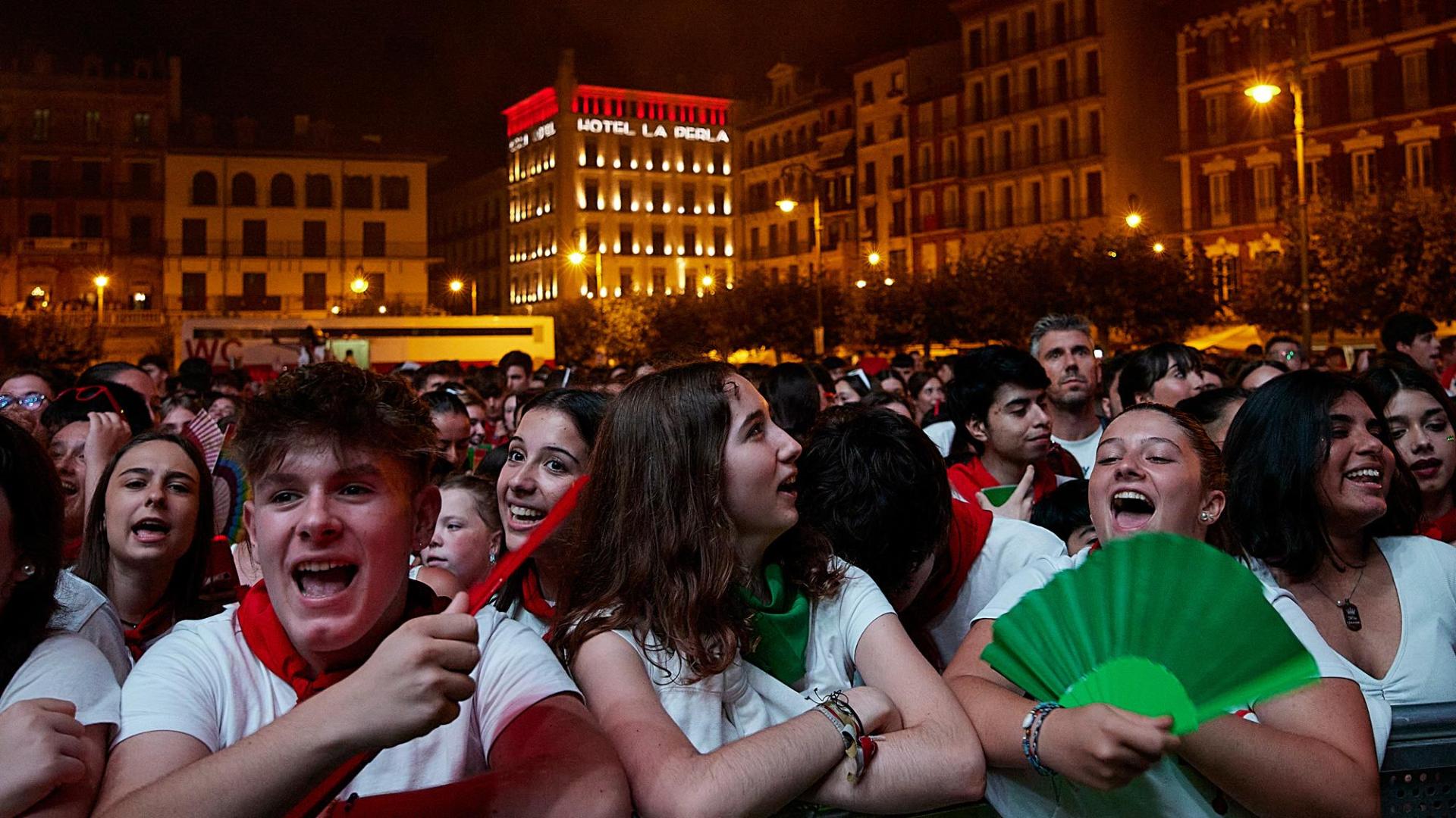 Público asistente al concierto de Funzo & Baby Loud
