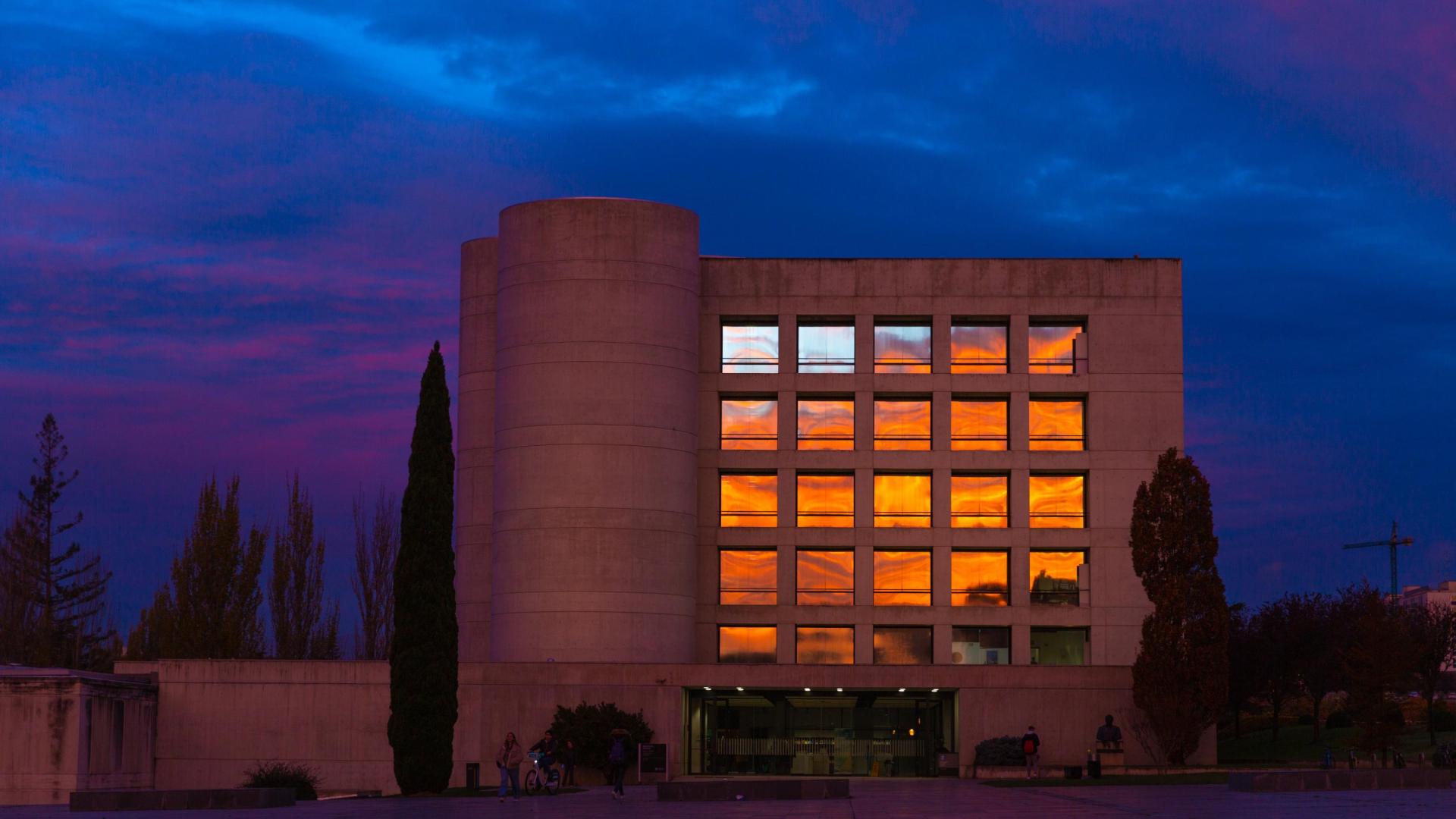 Biblioteca Central del campus de la Universidad de Navarra
