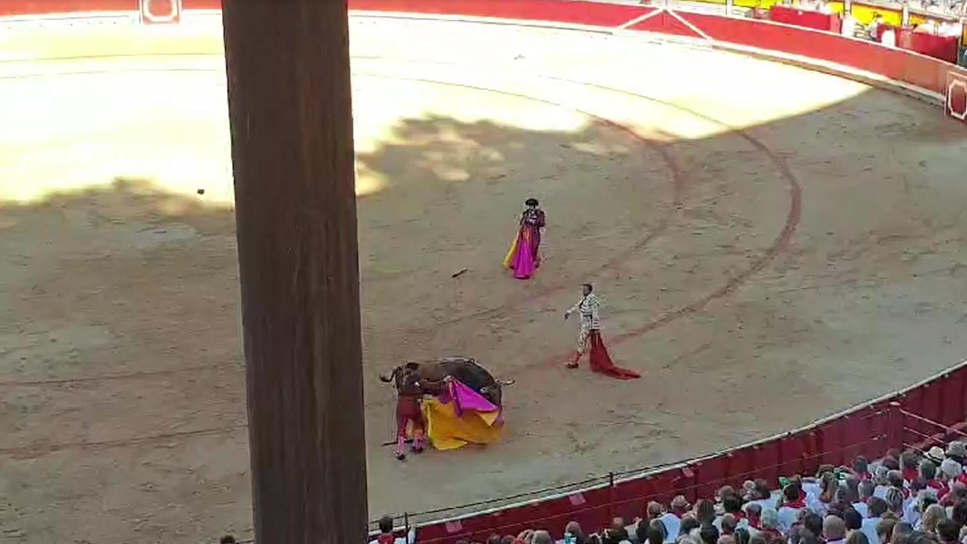 El diestro balear ha pinchado en el primer tanto, pero ha estado certero a la segunda