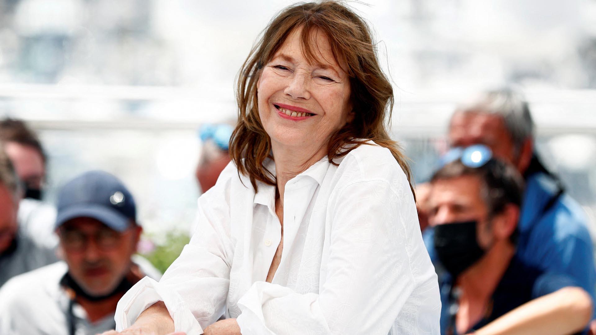 Jane Birkin, en Cannes, en una imagen de 2021