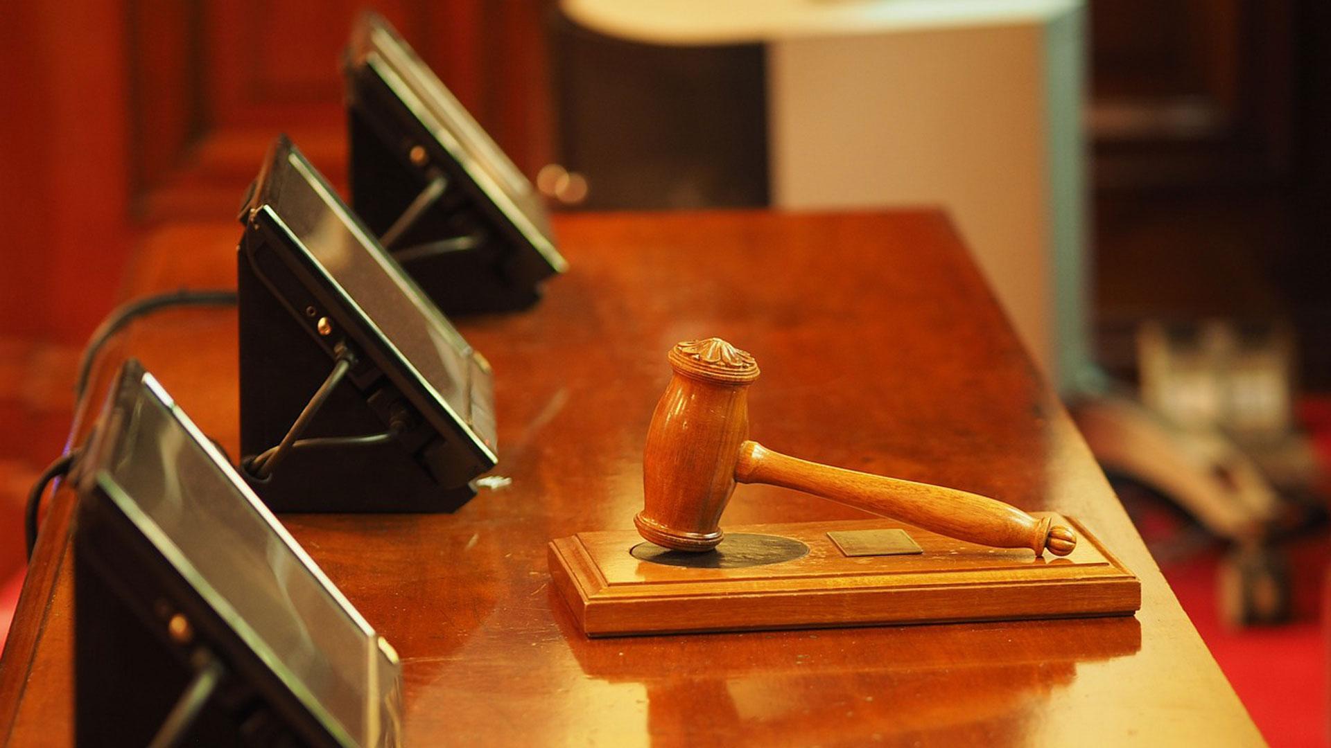 Imagen de archivo de un juicio