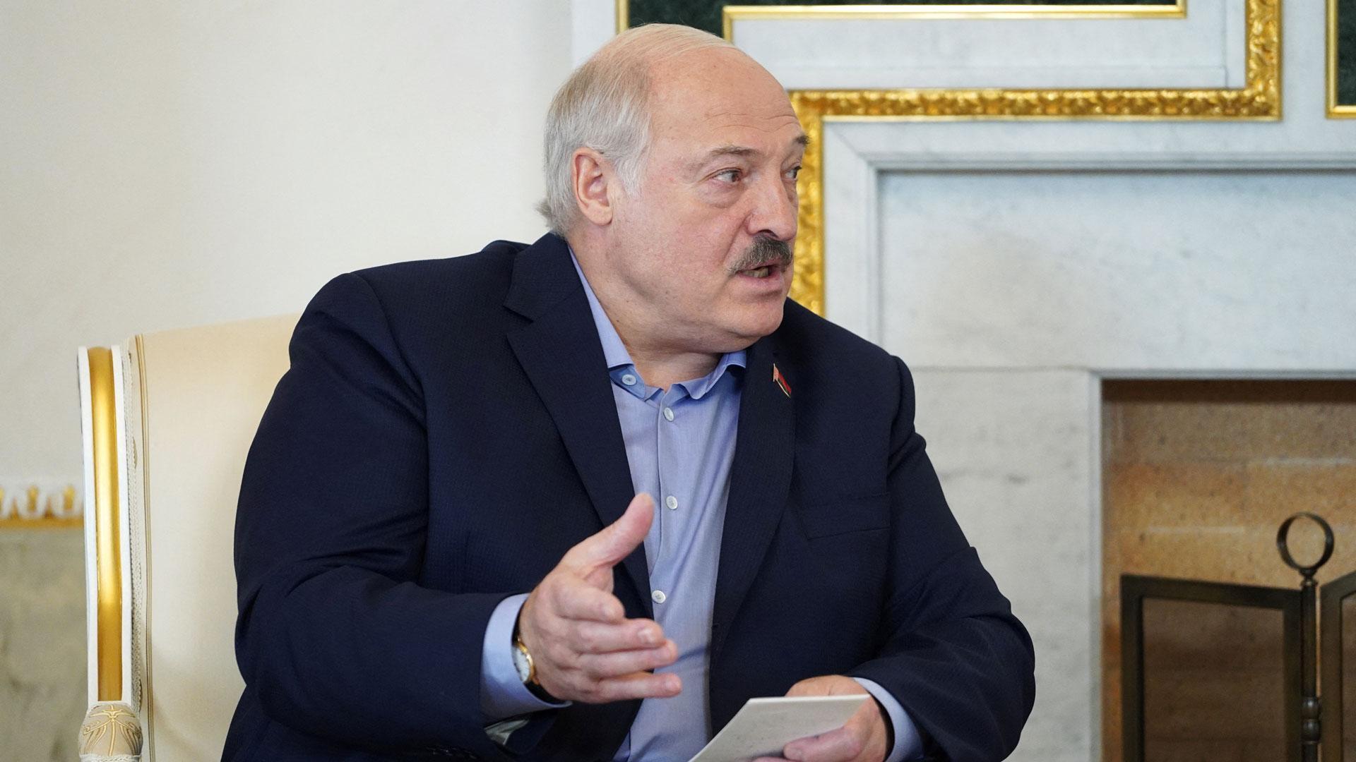 El presidente de Bielorrusia, Alexandr Lukashenko