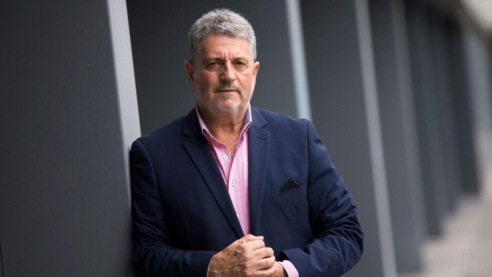 Julián García Angulo, presidente de la Federación Española de Pelota