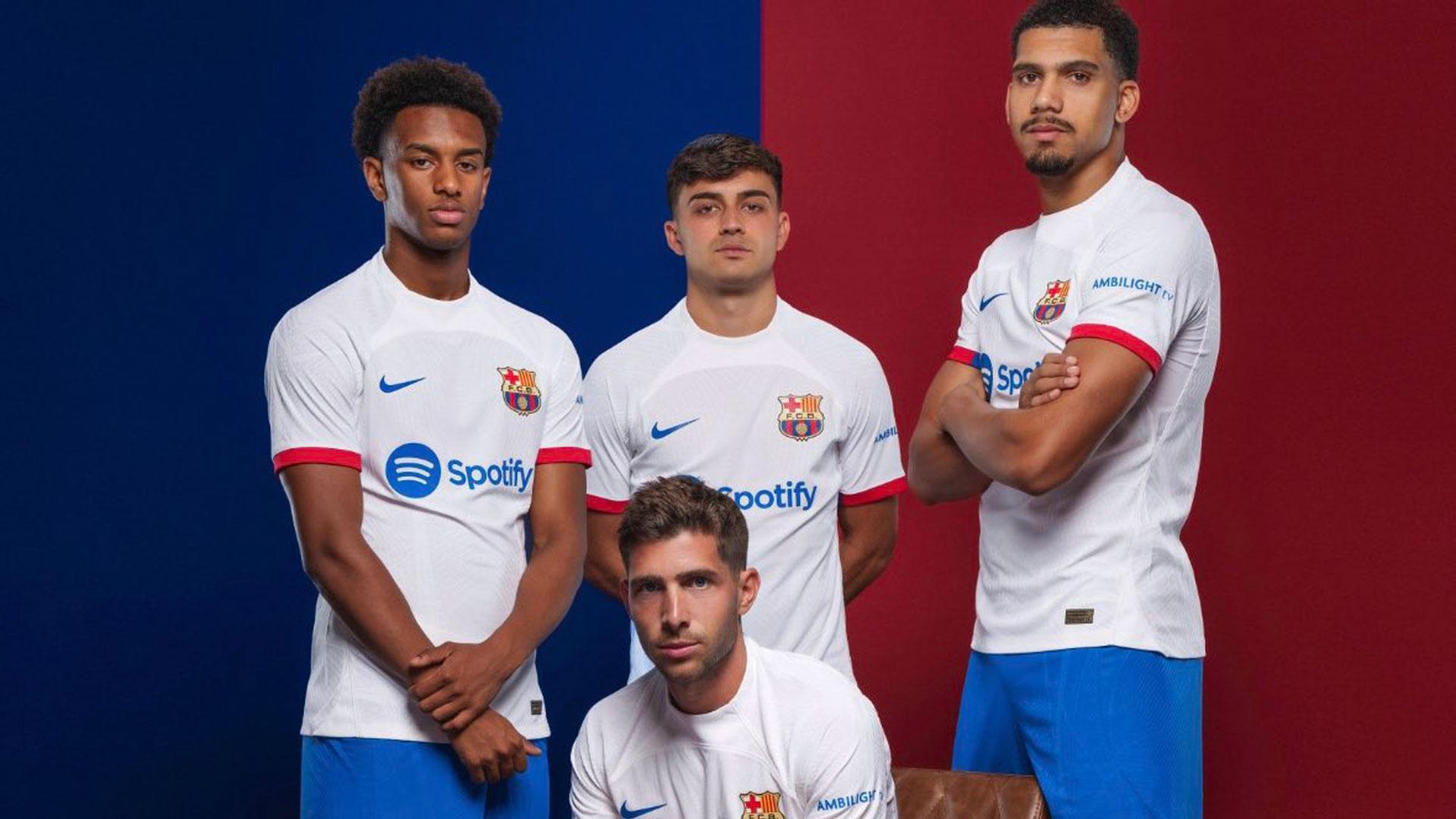 Presentación de la segunda equipación del FC Barcelona