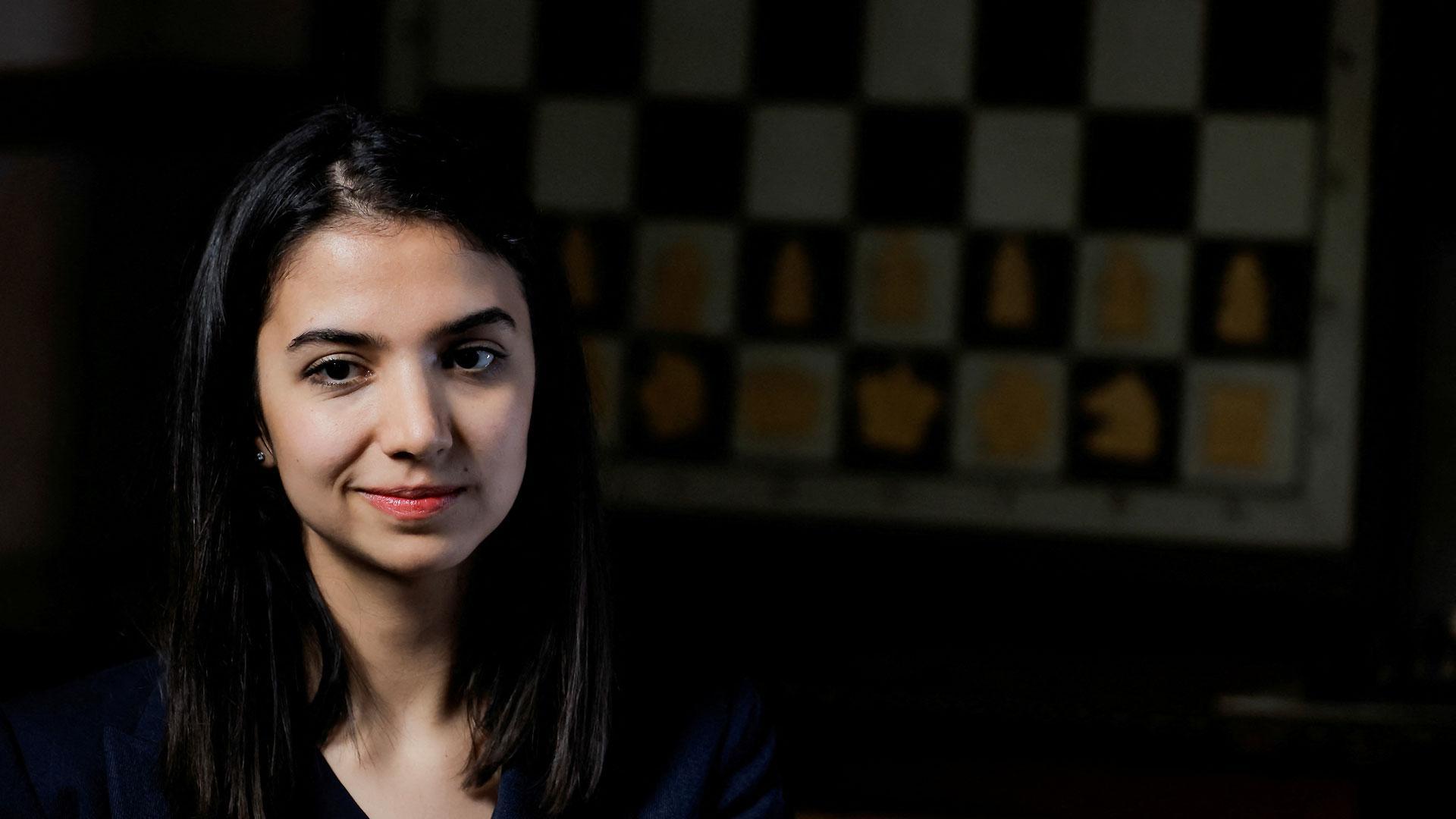 La jugadora de ajedrez iraní Sarasadat Khademalsharieh, más conocida como Sara Khadem