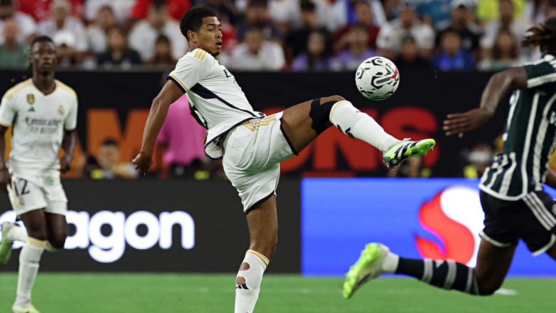 Jude Bellingham, en el partido ante el Manchester United