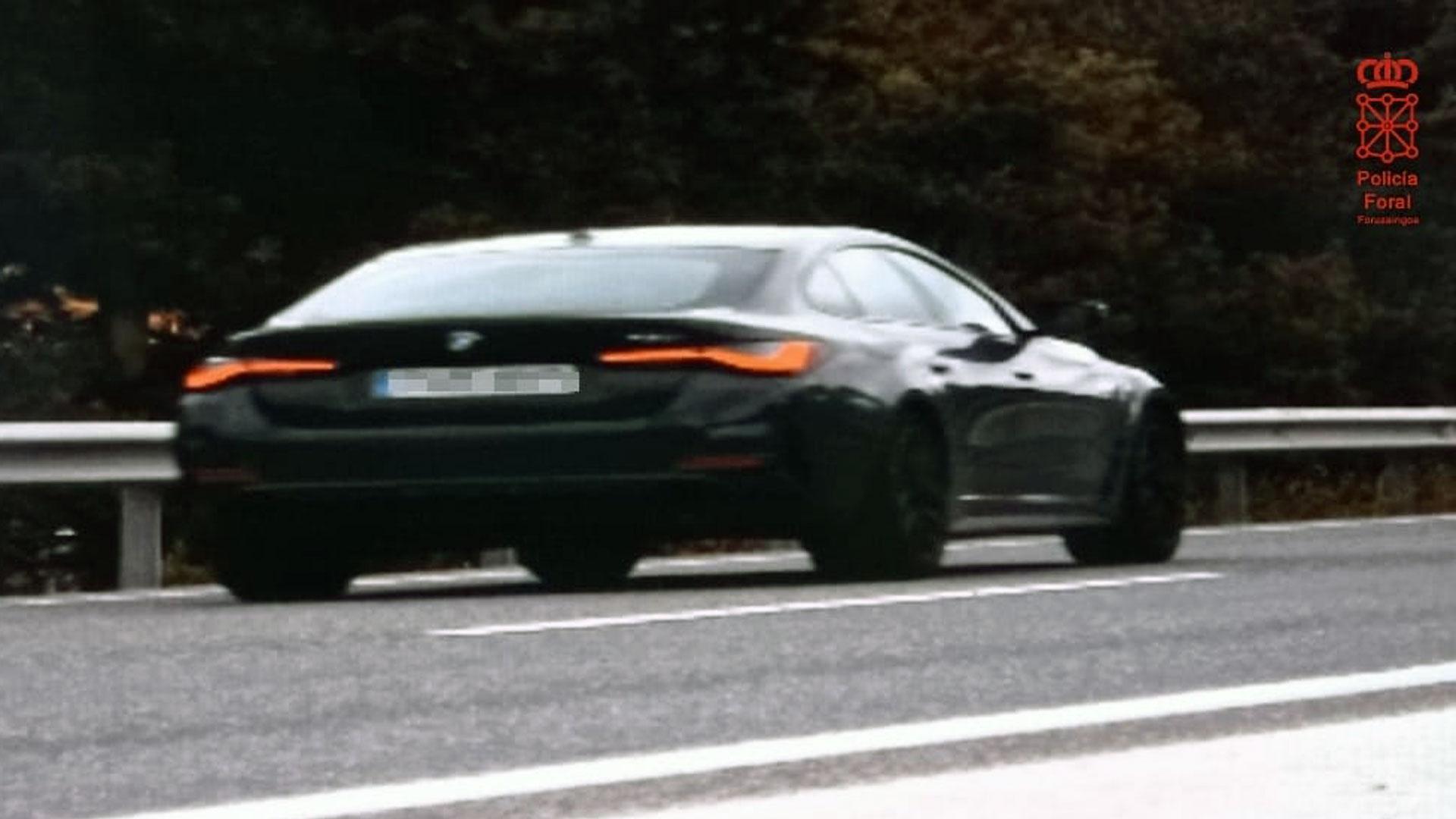 Vehículo que circulaba a 199 Km/h por la AP-15
