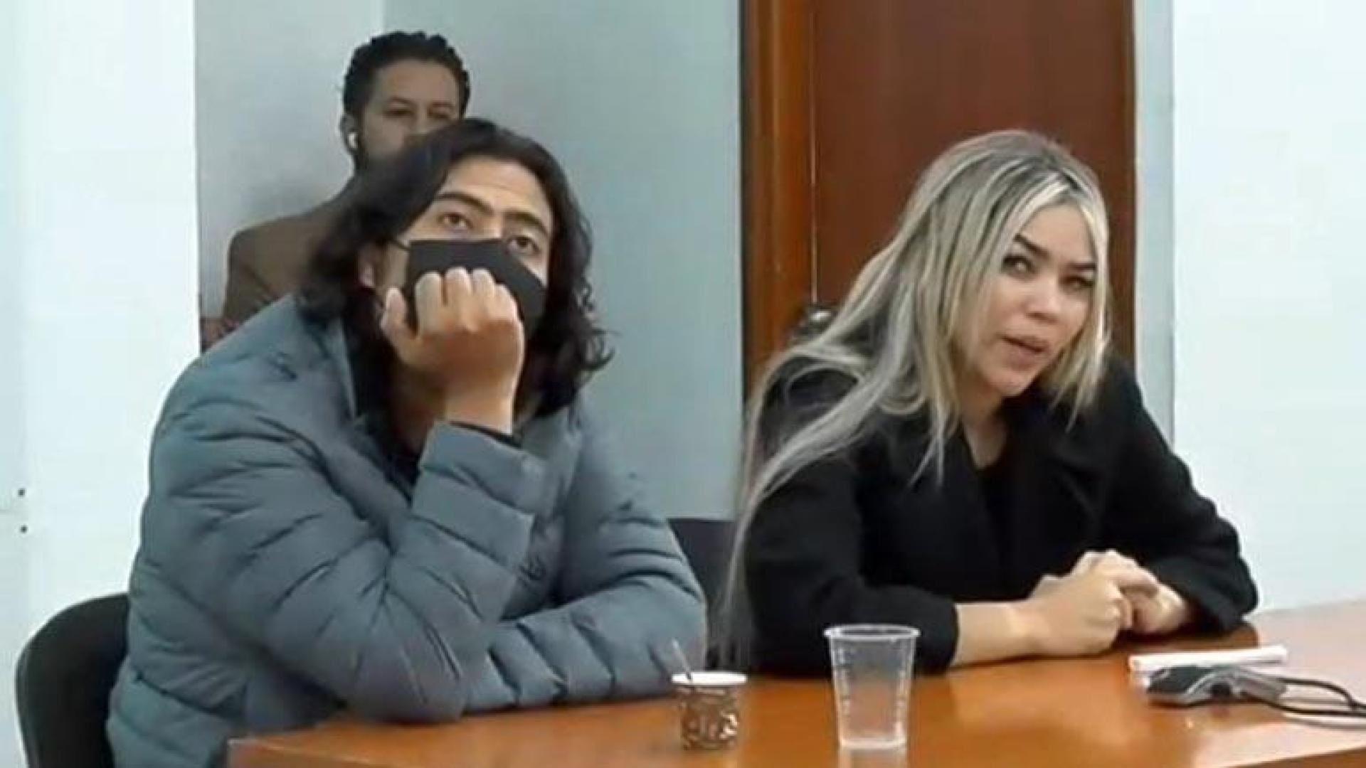 Nicolás Petro, hijo mayor del presidente de Colombia, Gustavo Petro, y Daysuris Vásquez, su expareja