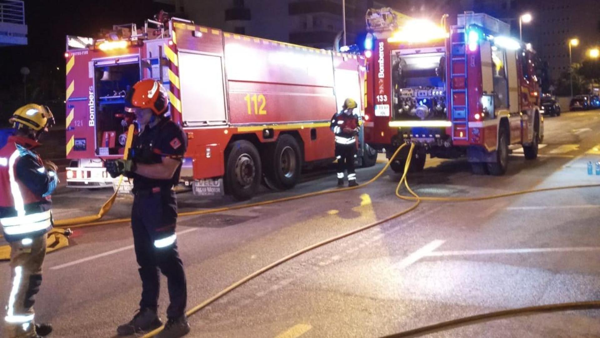 Desde el Ayuntamiento de Calpe han agradecido "encarecidamente" la "rápida actuación" de los servicios de emergencia en el incendio