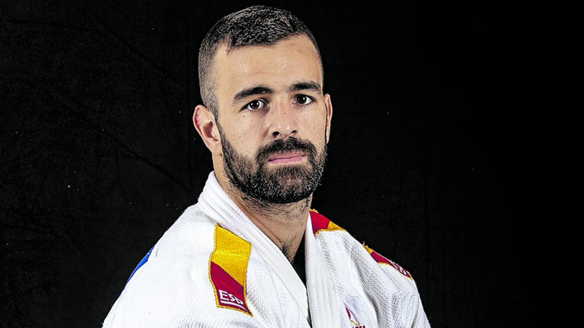 José Mari Mendiola, judoka de Sangüesa, compite en -81 kilos