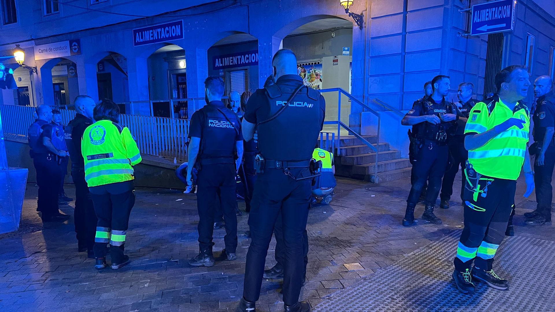 Once heridos en una reyerta múltiple de madrugada en la zona de Marqués de Vadillo, en Madrid