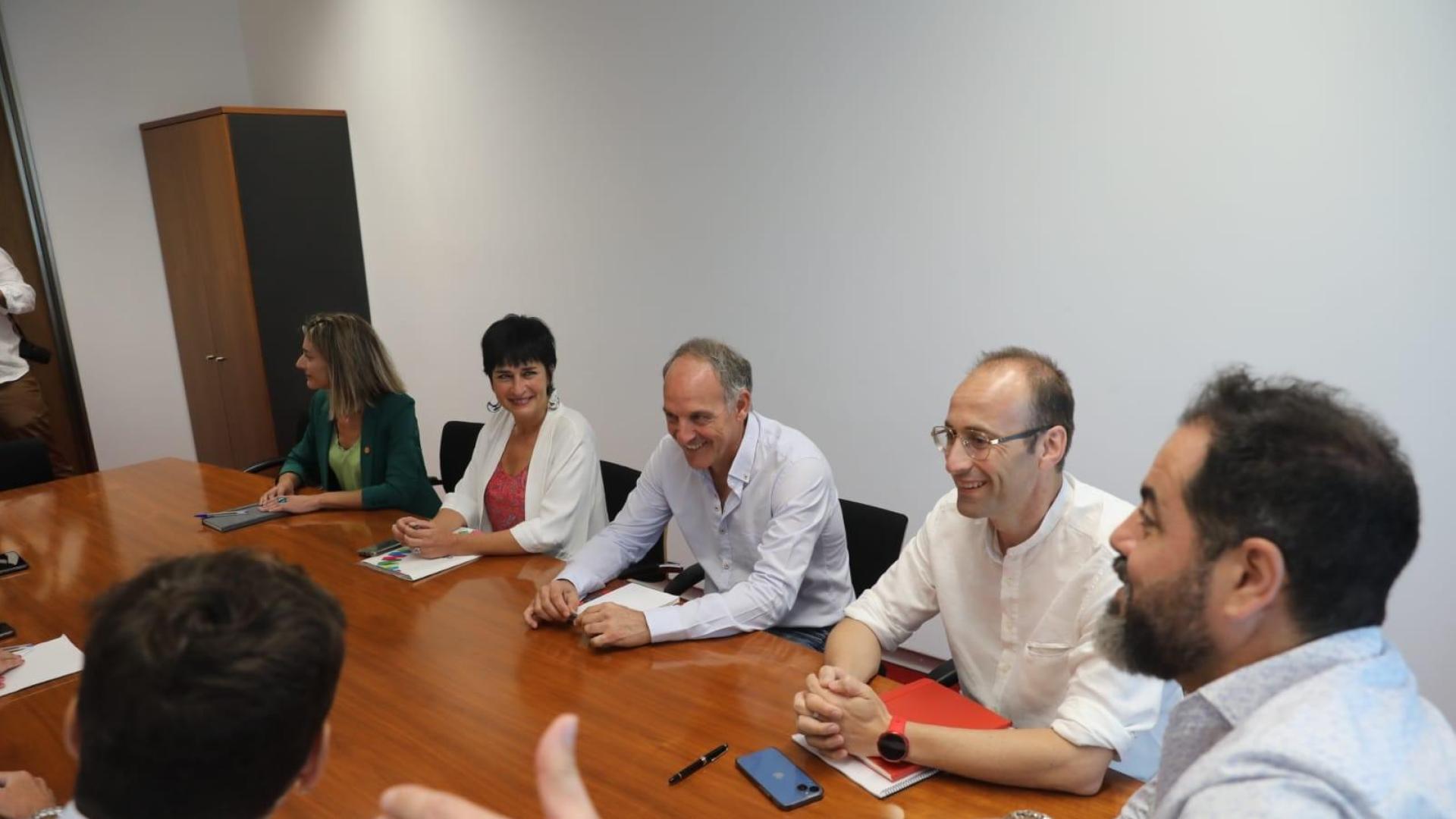 Reunión de EH Bildu, este miércoles, con PSN, Geroa Bai y Contigo Navarra