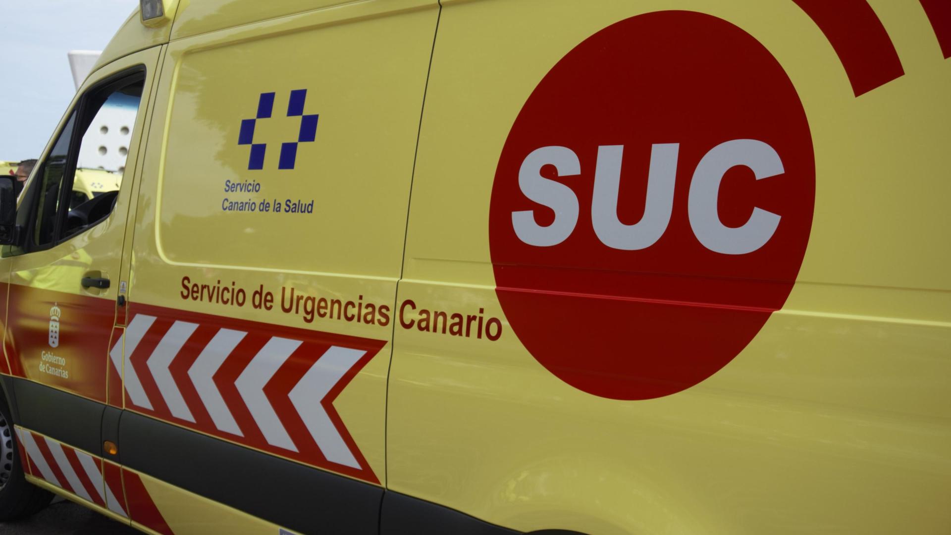 Ambulancia del Servicio de Urgencias Canario