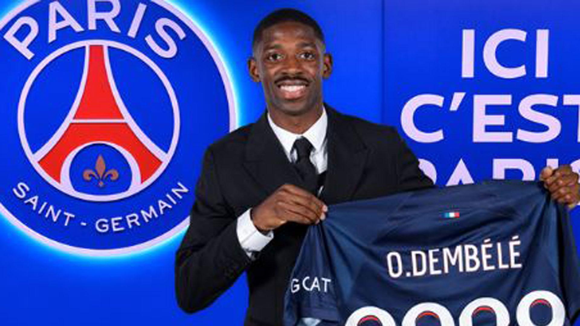 El Barça hace oficial el traspaso de Dembélé al PSG