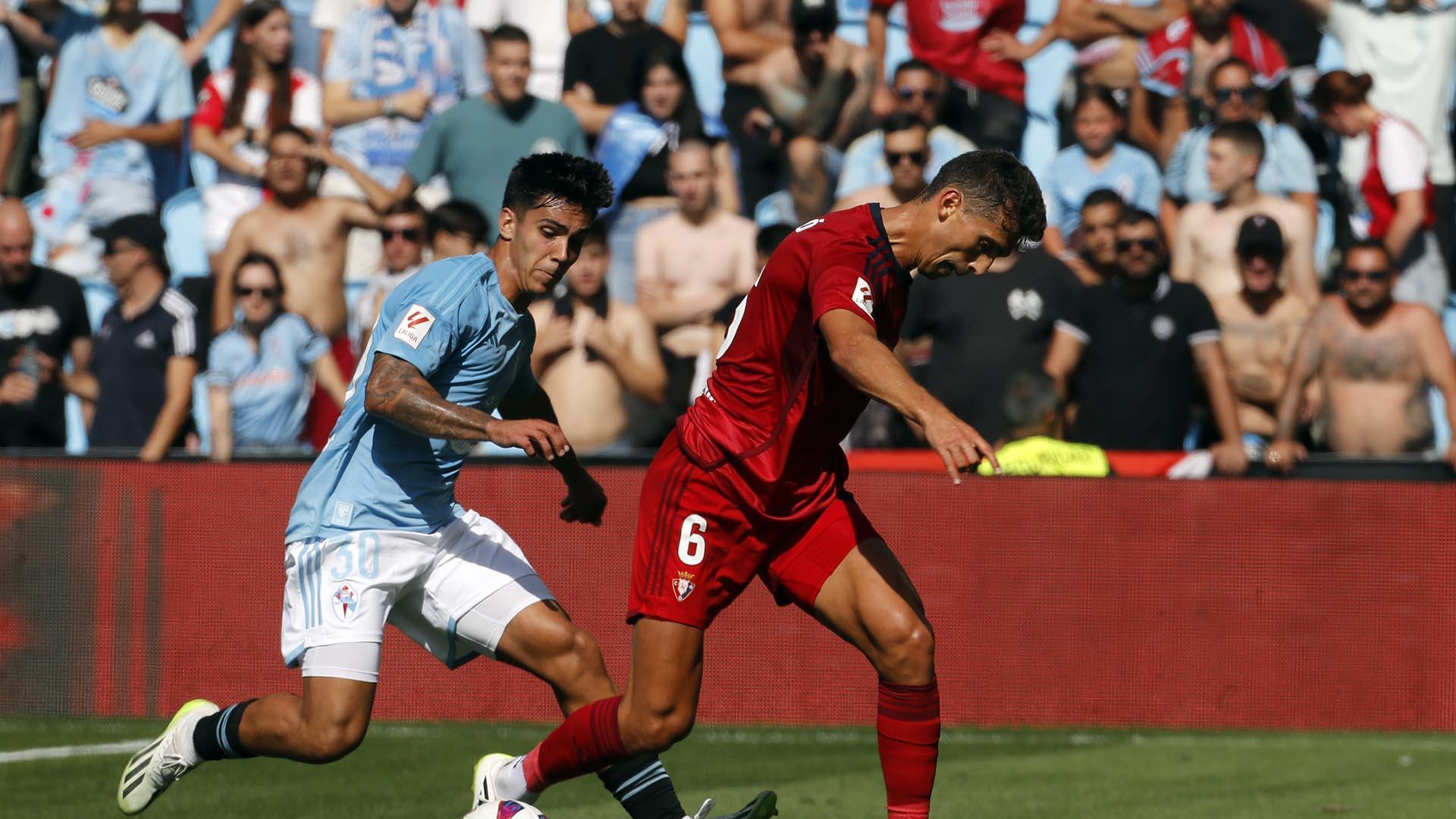 Fotos del Celta 0-2 Osasuna (1ª jornada, 2023/24)./