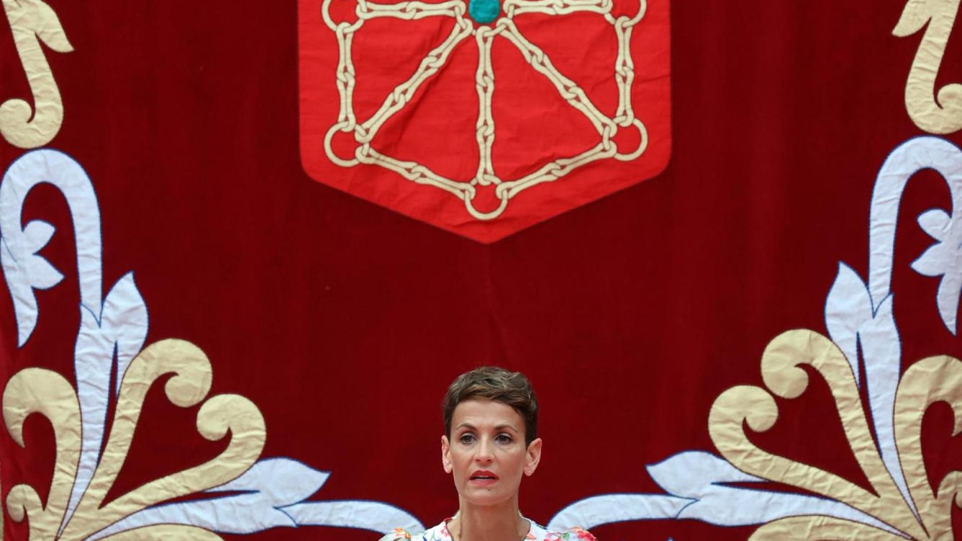 Acto de toma de posesión de María Chivite como presidenta de la Comunidad foral.