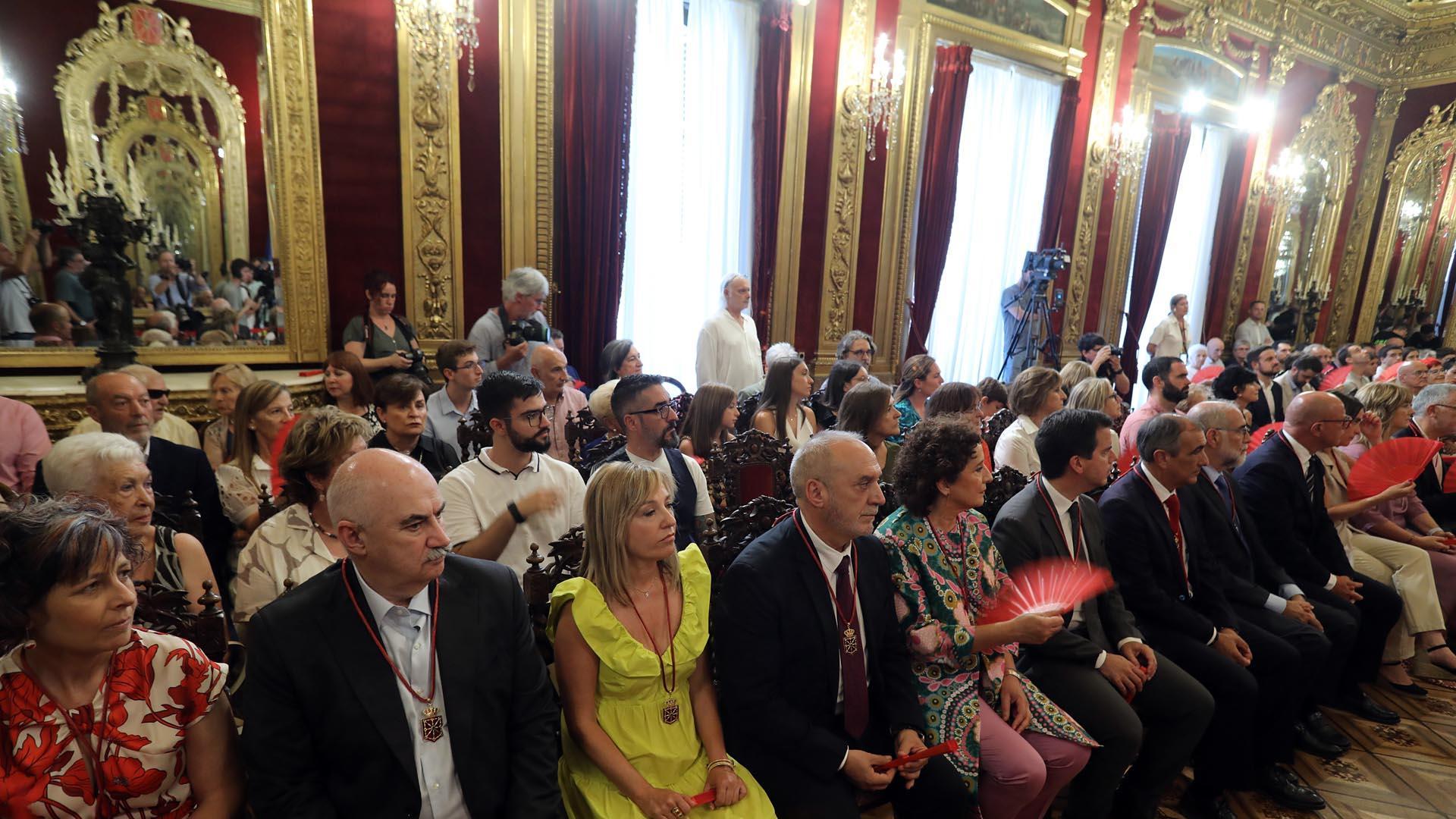 Toma de posesión de los consejeros del Gobierno de Navarra