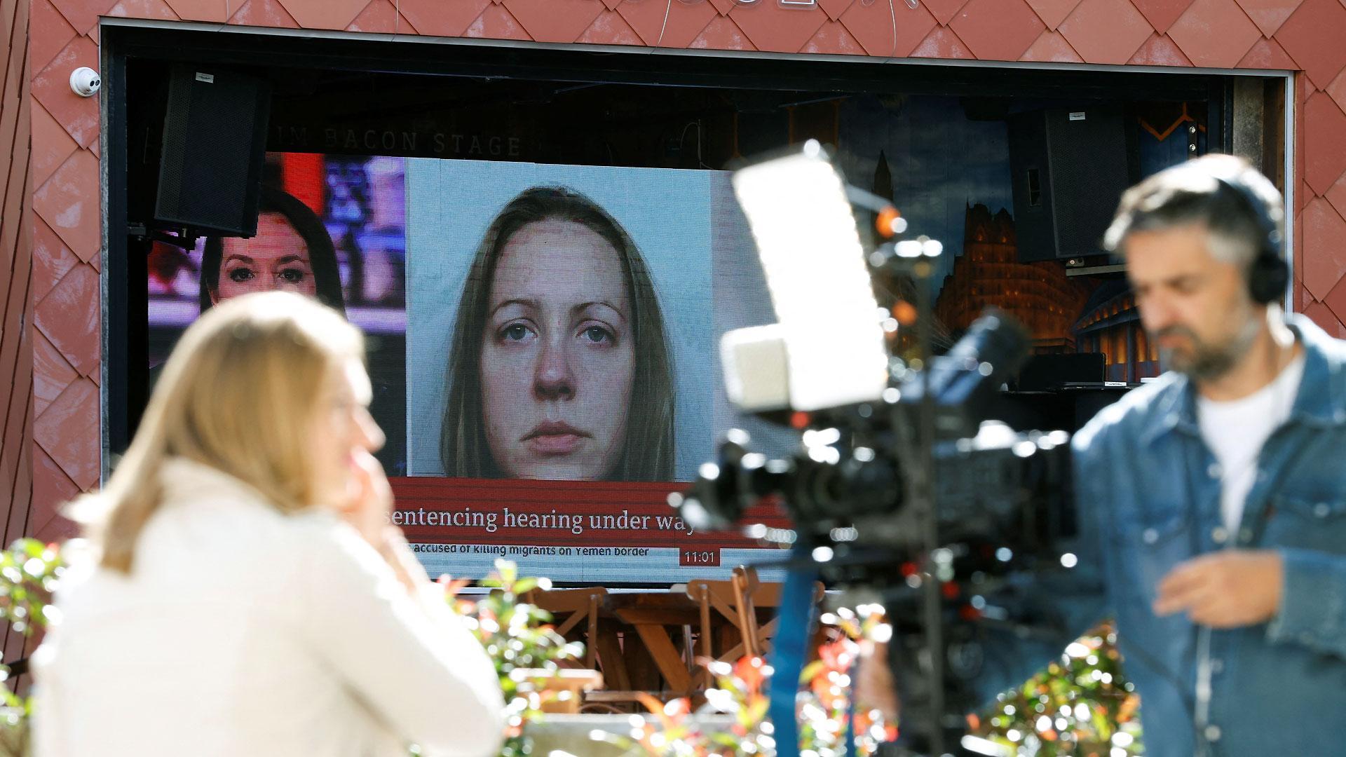 La enfermera británica Lucy Letby, de 33 años