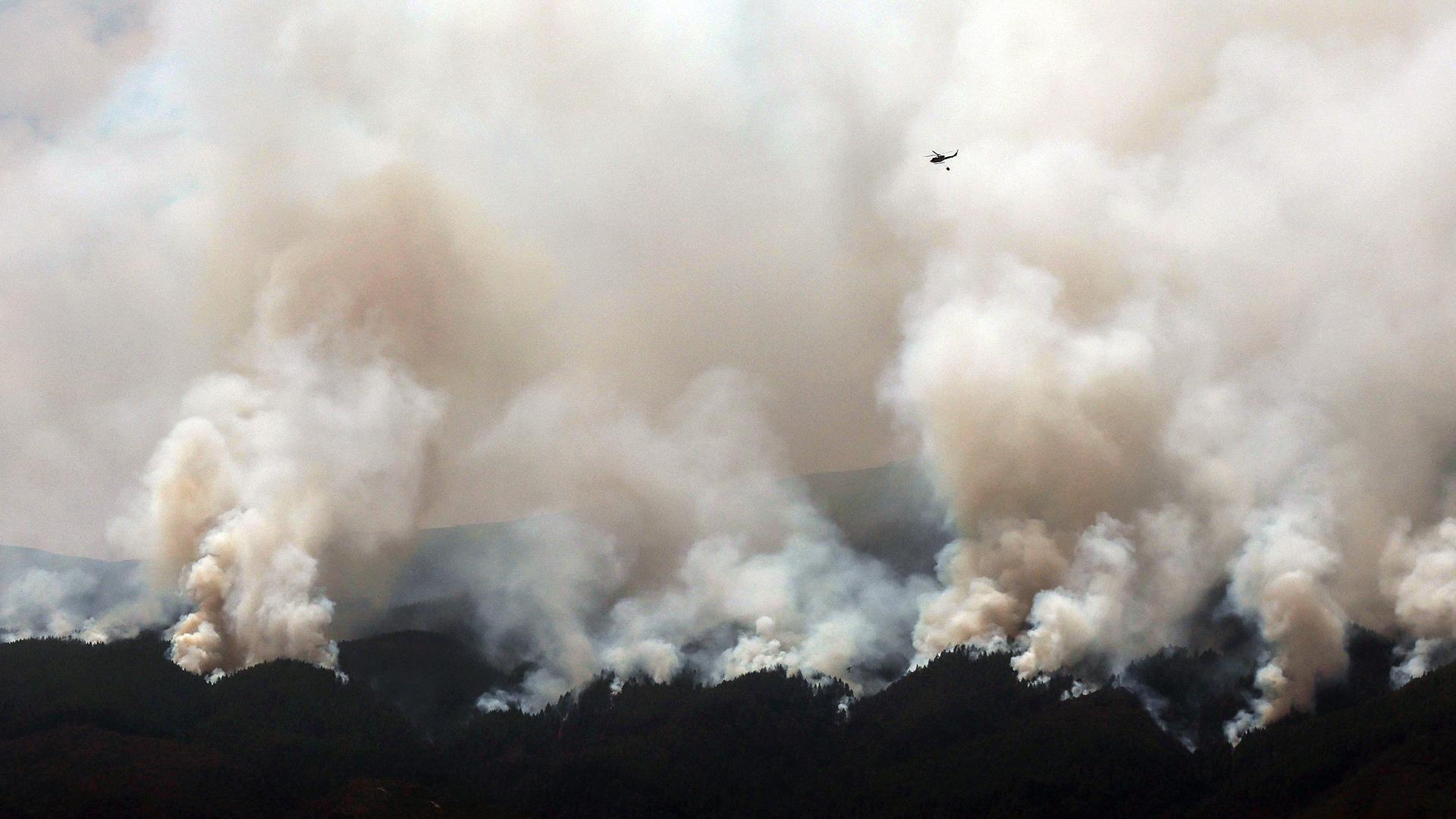 Incendio en Tenerife
