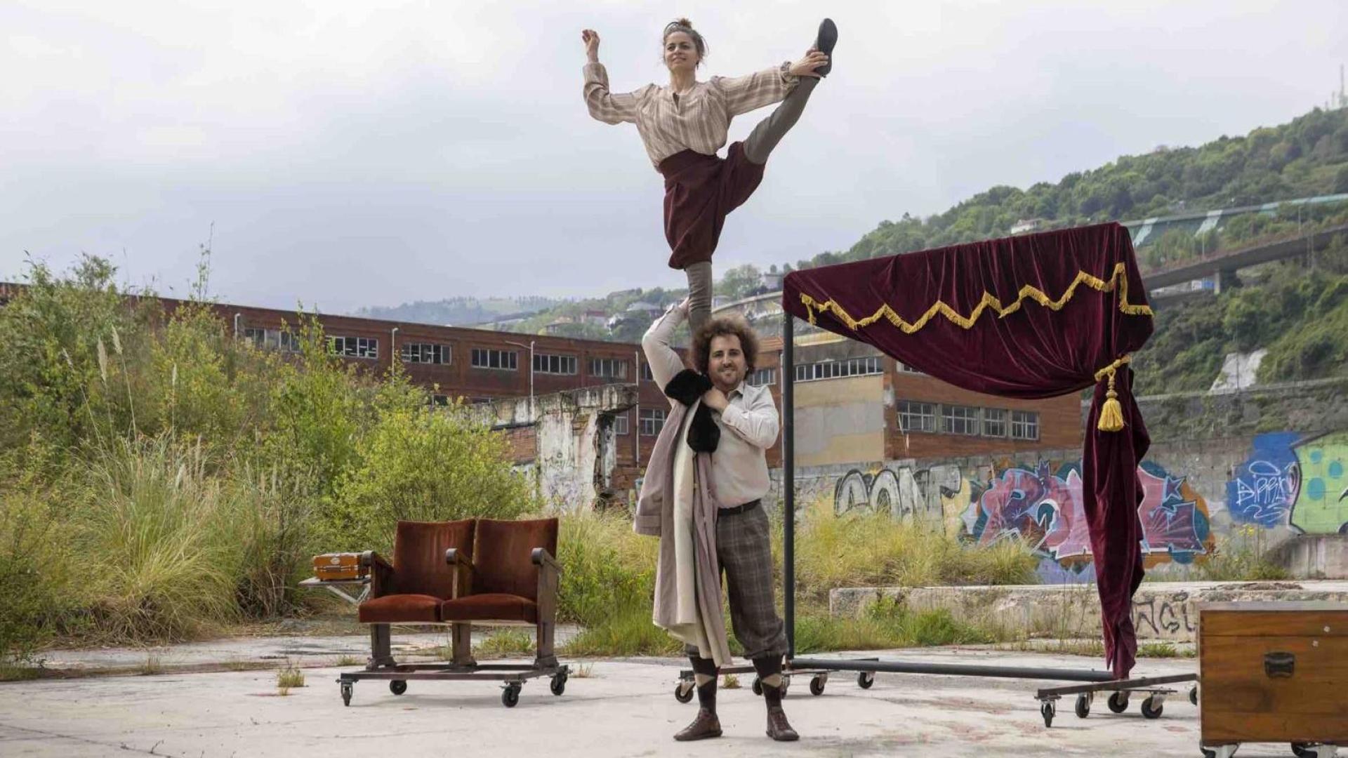 'Mute', espectáculo de teatro-circo hoy en Noáin.