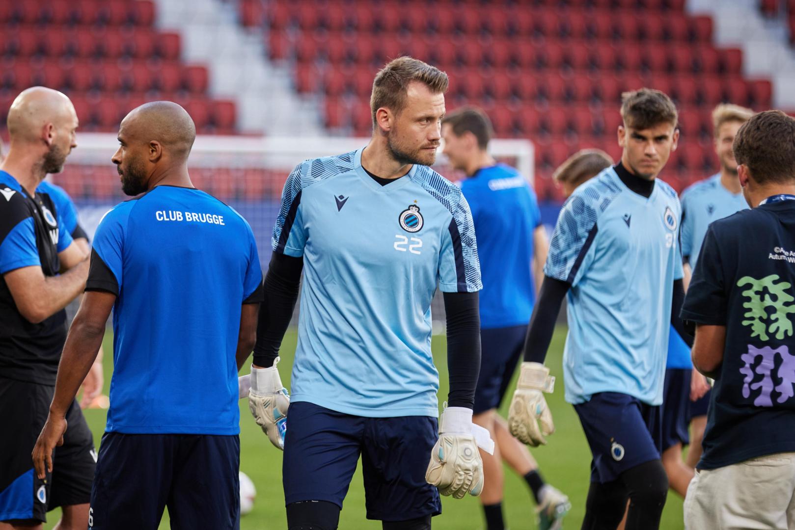 Simon Mignolet, el experimentado portero del Brujas