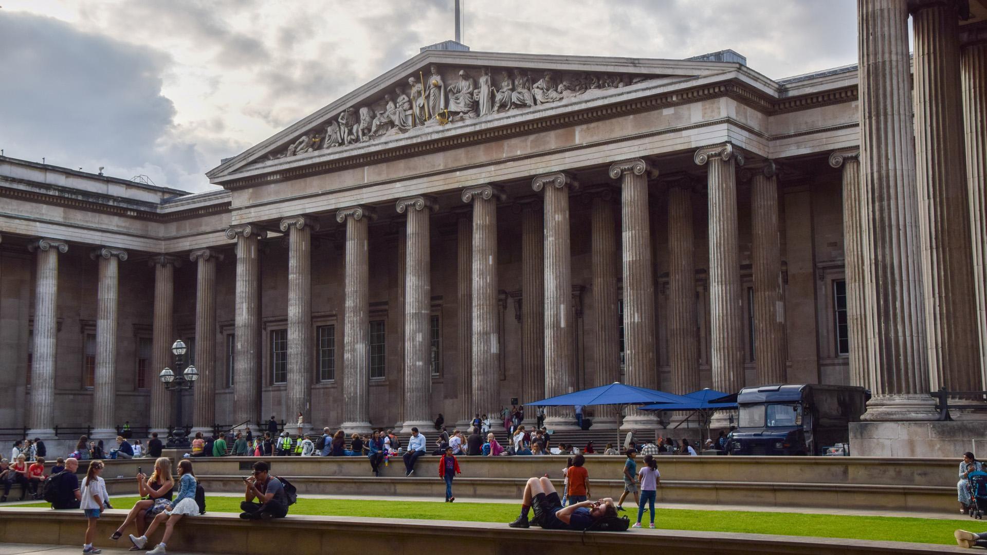 Vista exterior del Museo Británico