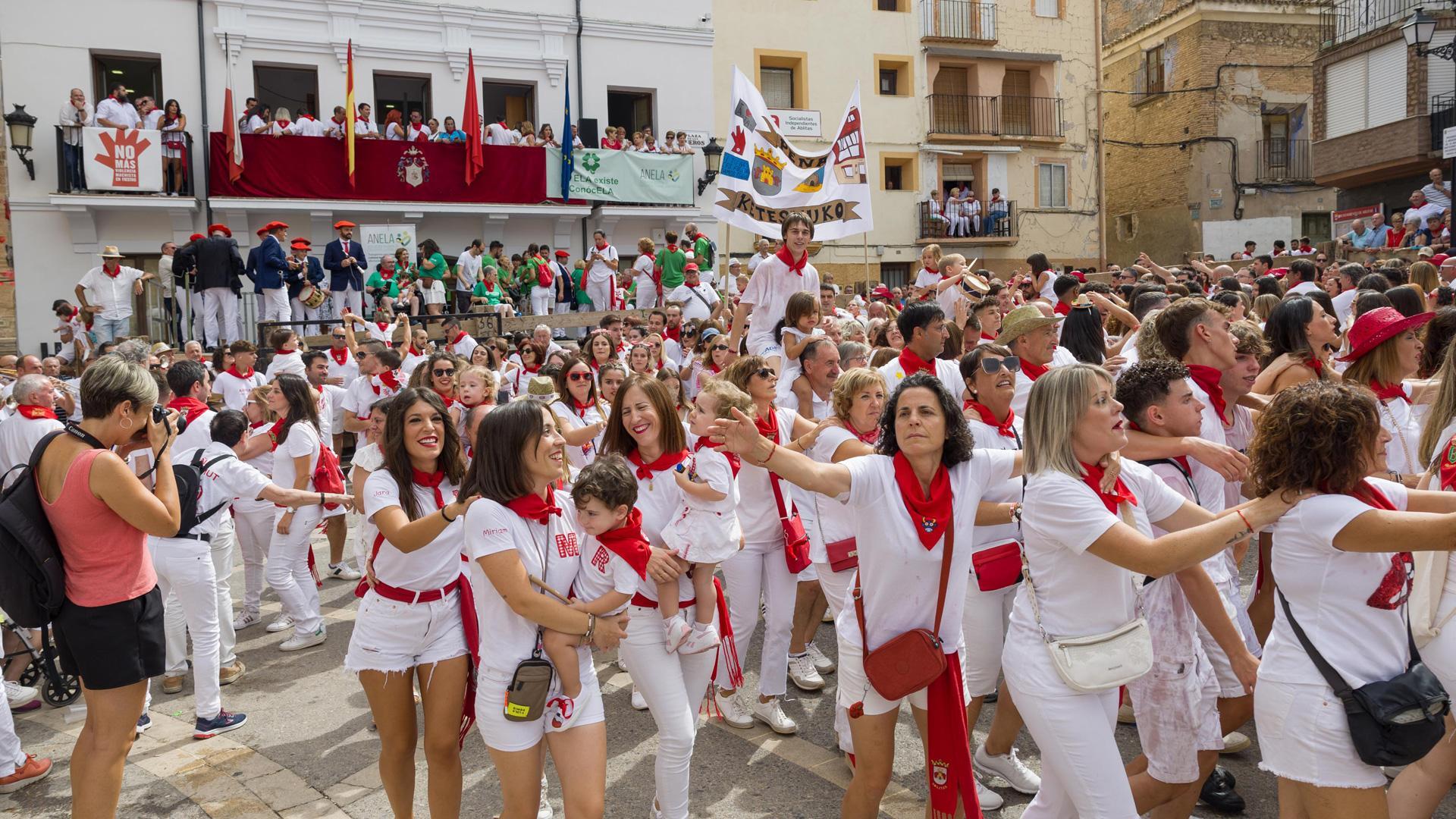 Inicio de fiestas en Ablitas