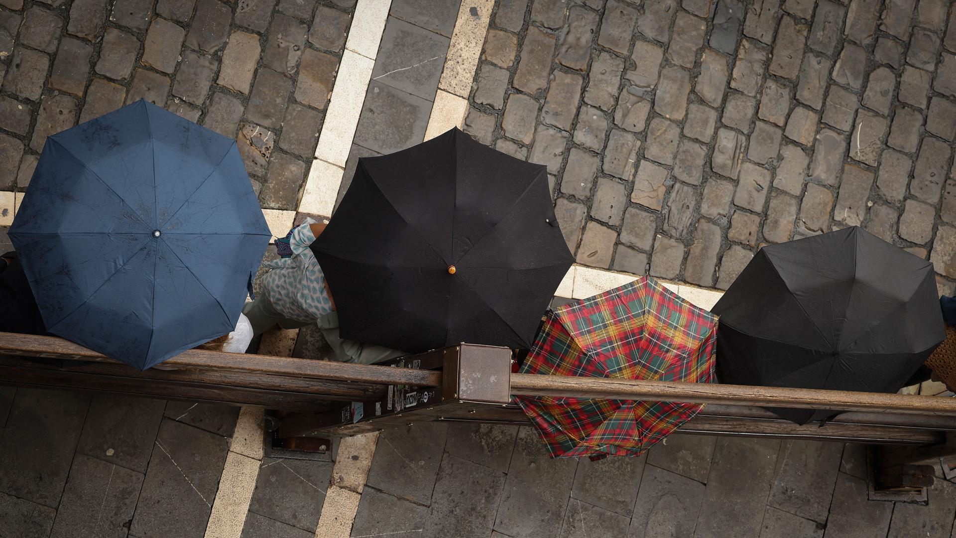 Lluvia en Pamplona
