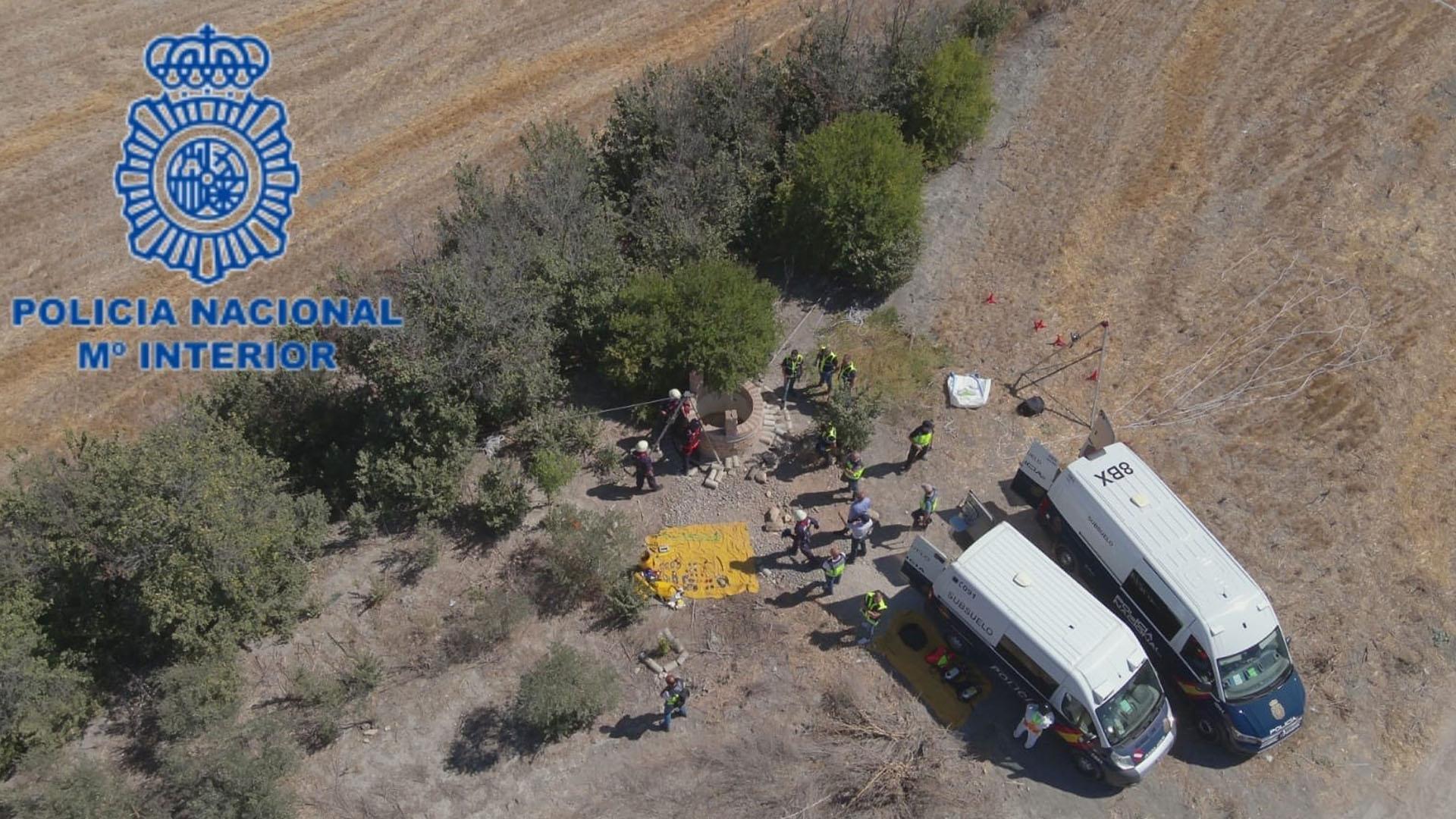 Un detenido en relación con la mujer localizada sin vida en un pozo de una zona rural de Jerez