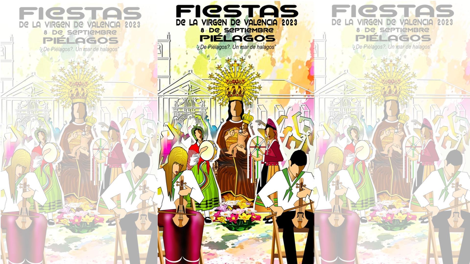 Ganador del Concurso de carteles de las Fiestas de la Virgen de Valencia 2023
