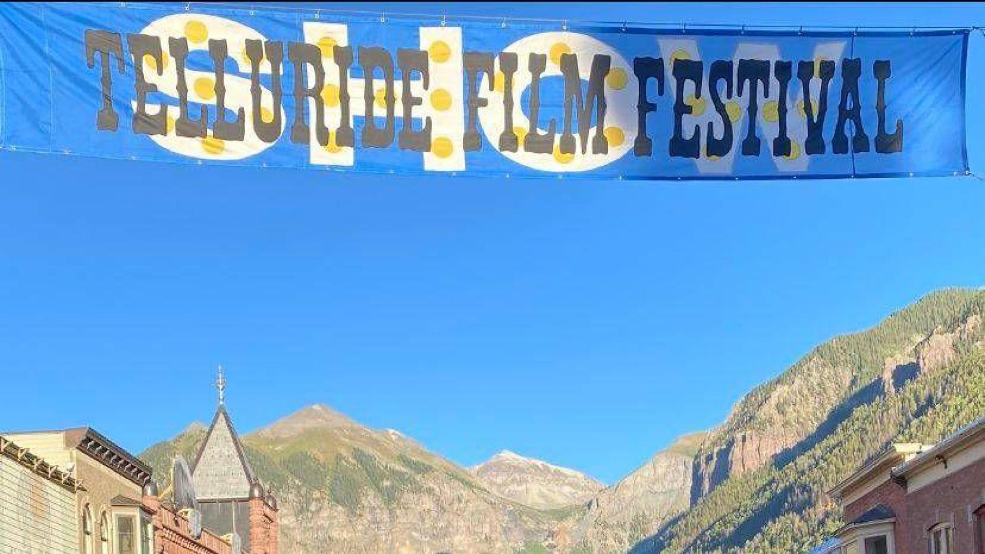 Oskar Alegria en el festival de Telluride, Colorado.