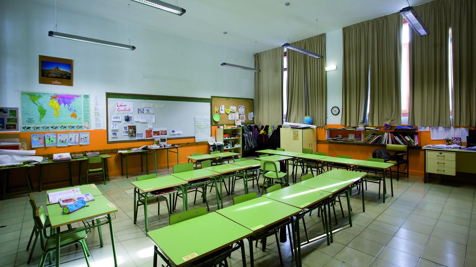 Interior del colegio San Francisco