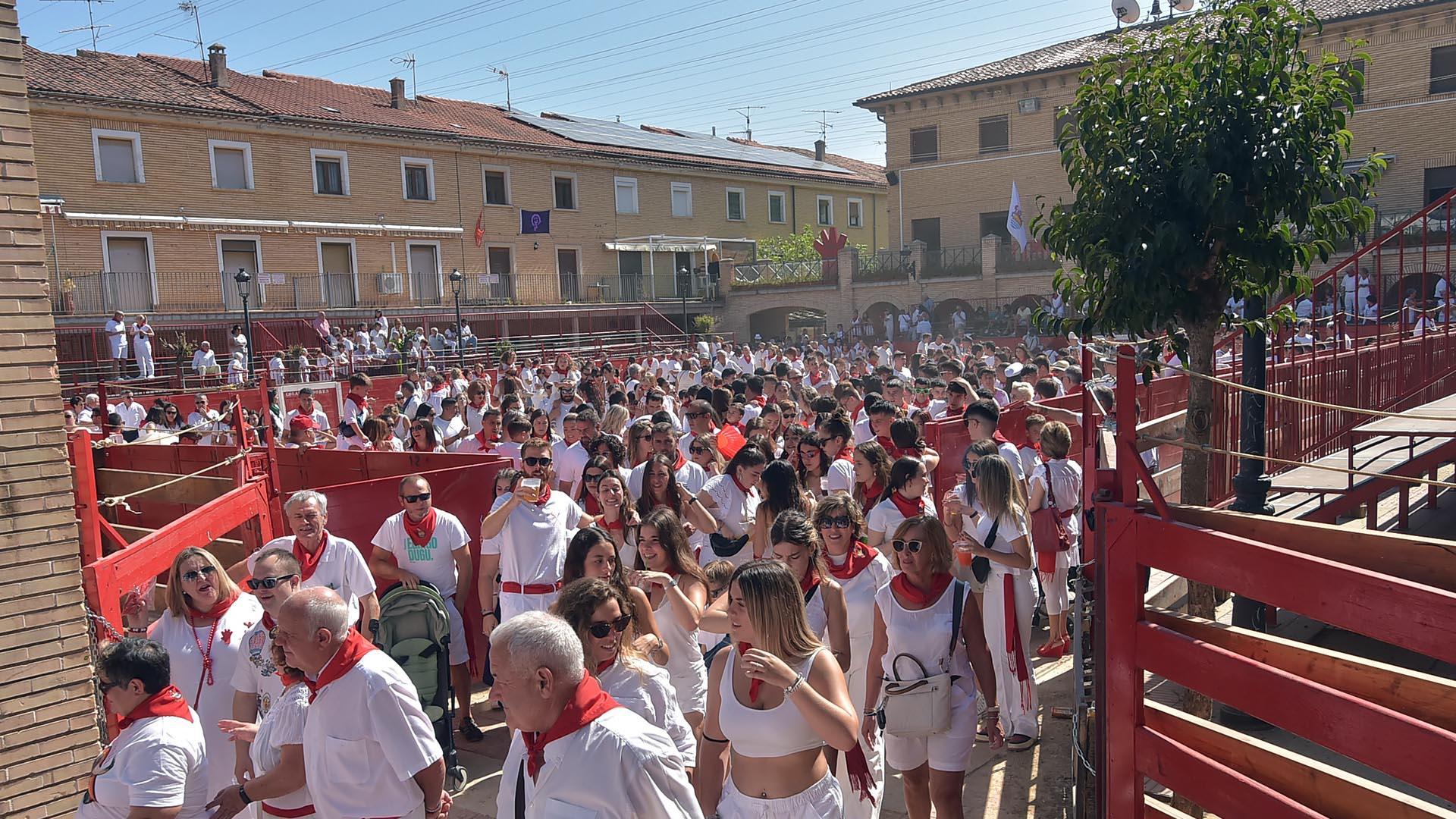 Inicio de las fiestas de Caparroso 2023.