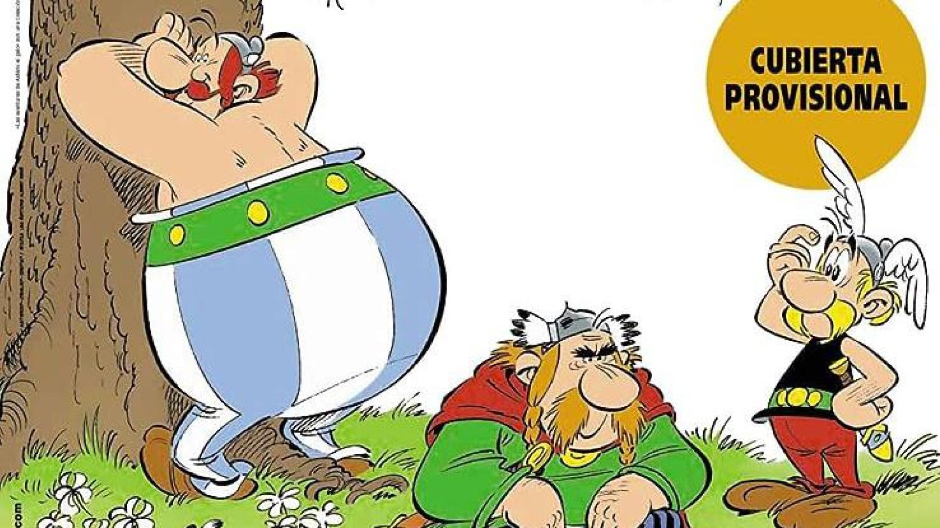 Portada provisional del nuevo cómic