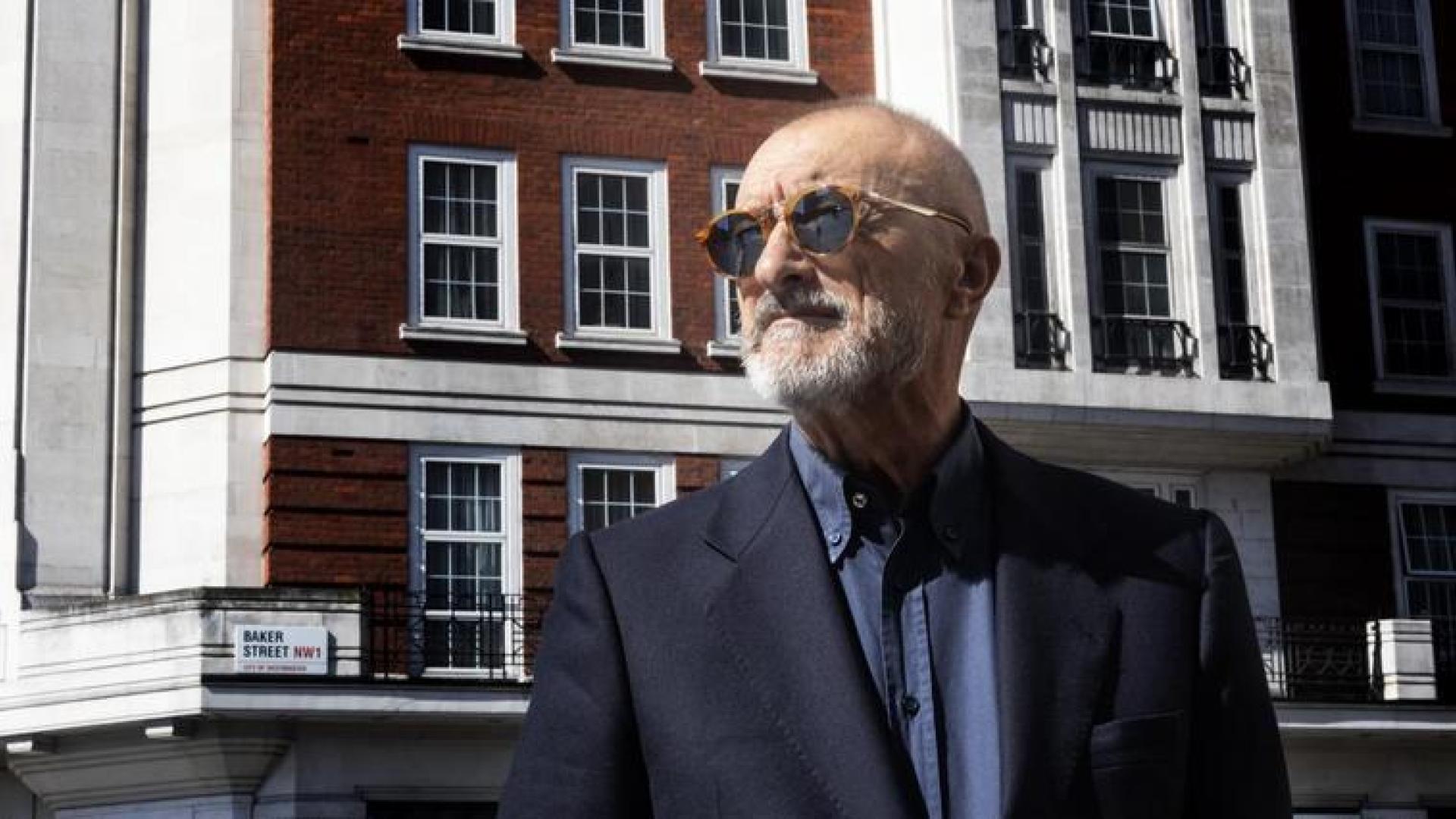Arturo Pérez-Reverte, en Londres, durante la presentación de su nuevo libro