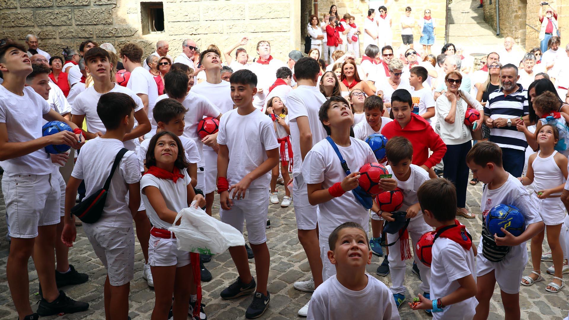 Fotos de las fiestas de Ujué./