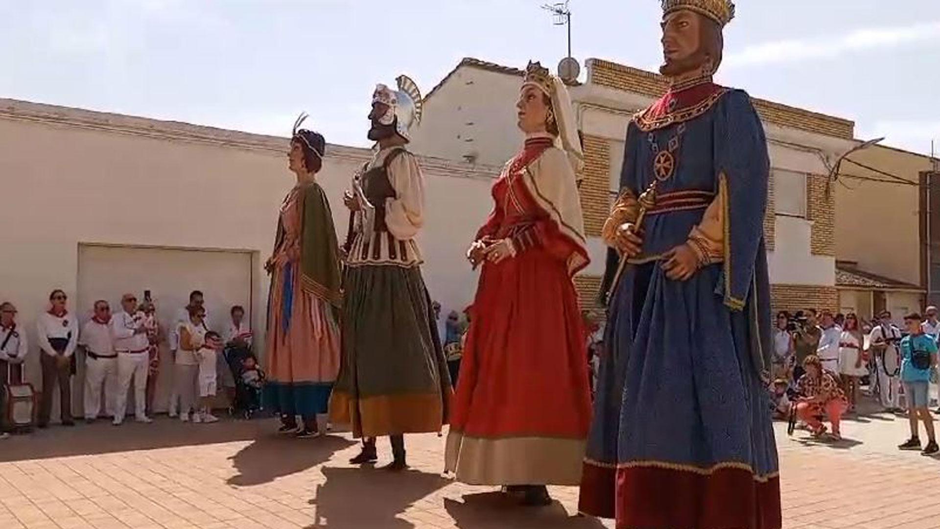 Vídeo del baile final de procesión de la Virgen del Rosario en Fontellas