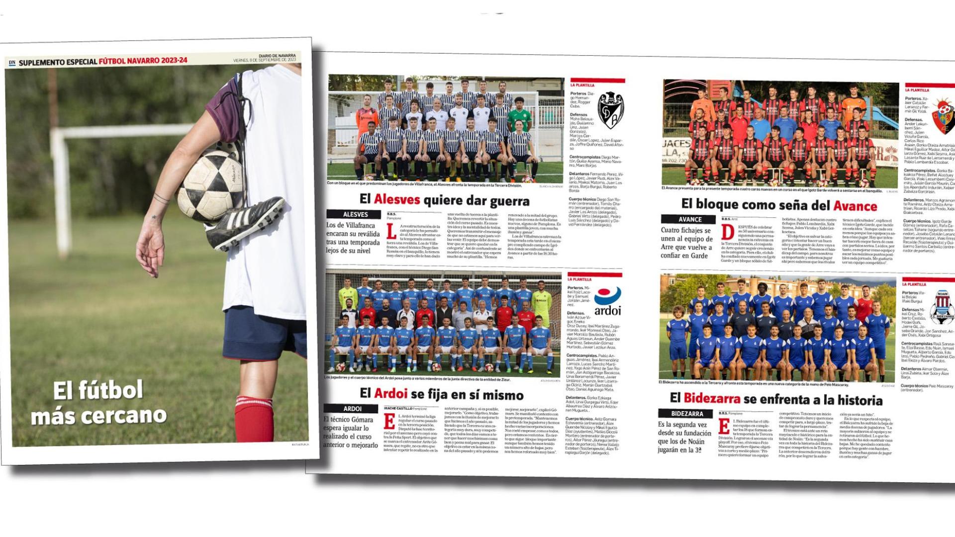 Suplemento especial fútbol regional navarro