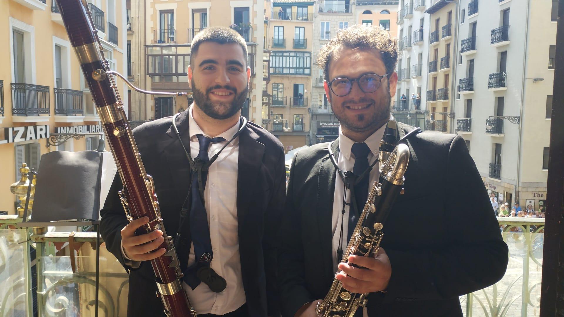 Martín Olmedo y Javi Pérez,