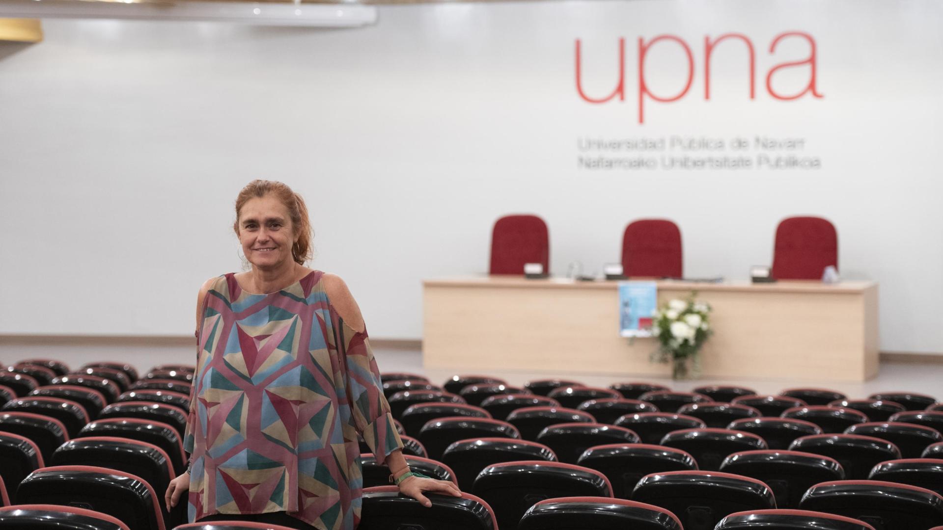 *
La socióloga alemana Susanne Rieger participó en las jornadas internacionales 'Asesora en tiempos convulsos' organizadas por la asociación navarra Mitlexena-Ginko