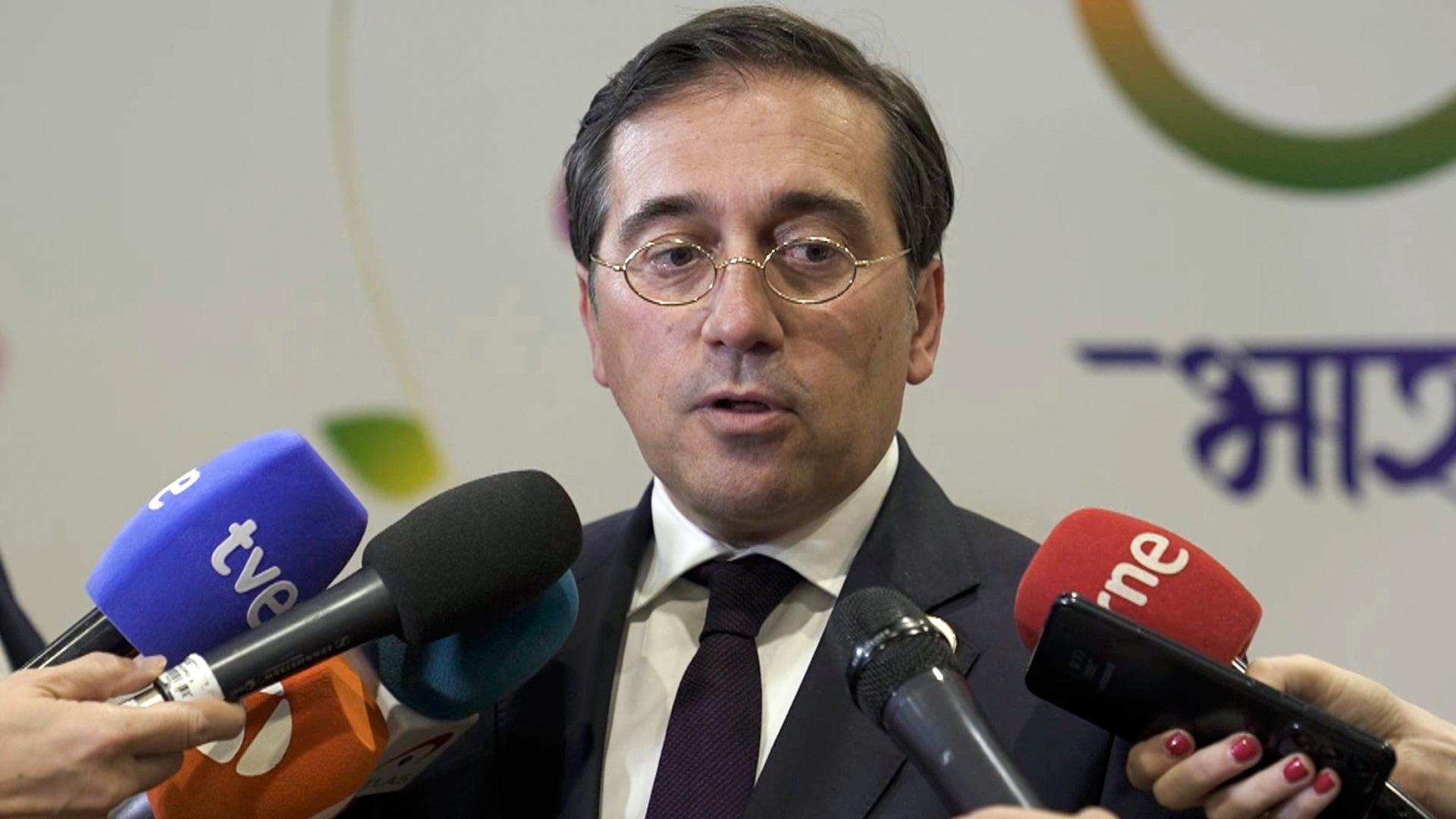 El ministro de Asuntos Exteriores, Unión Europea y Cooperación, José Manuel Albares