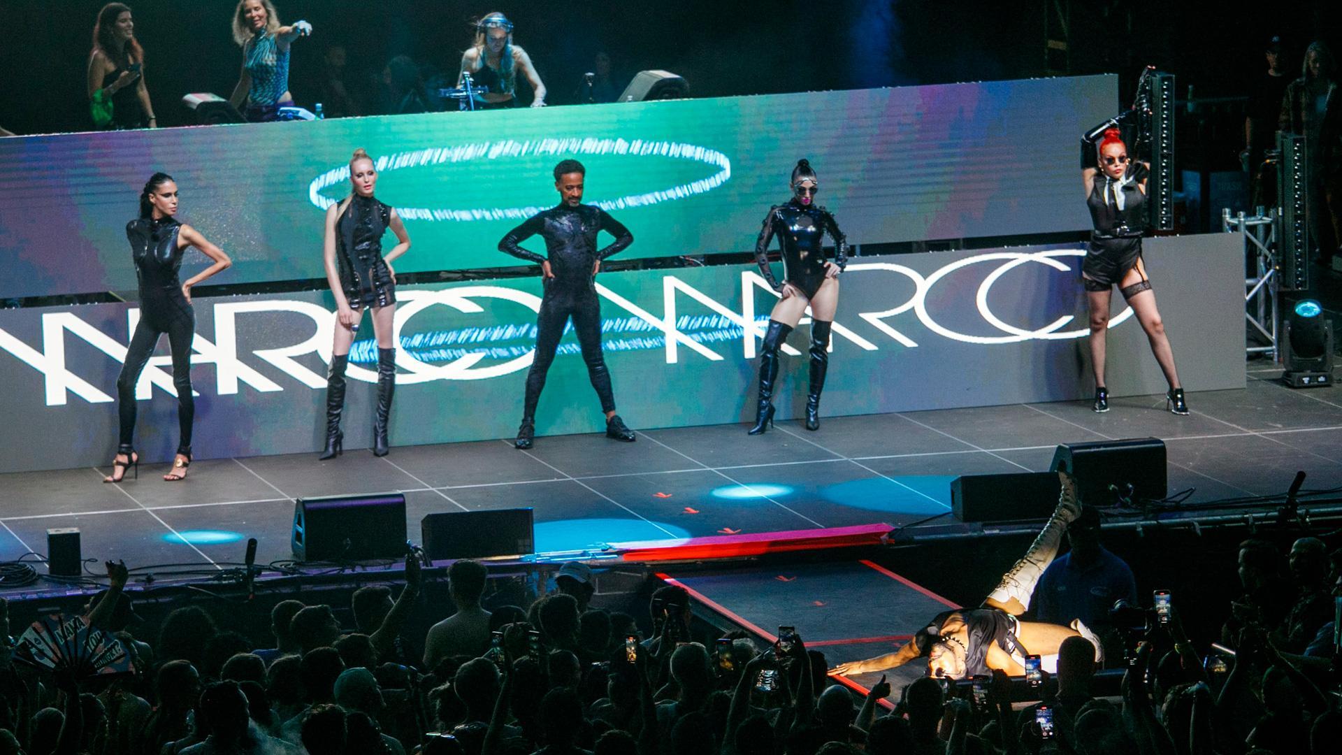 Momento del desfile de Marco Marco en Nueva York