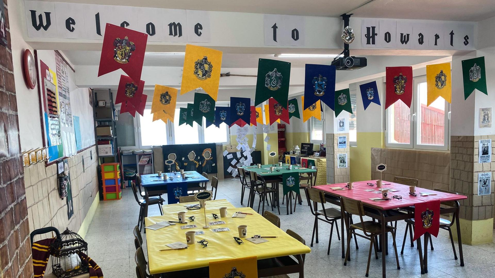 Aula decorada
