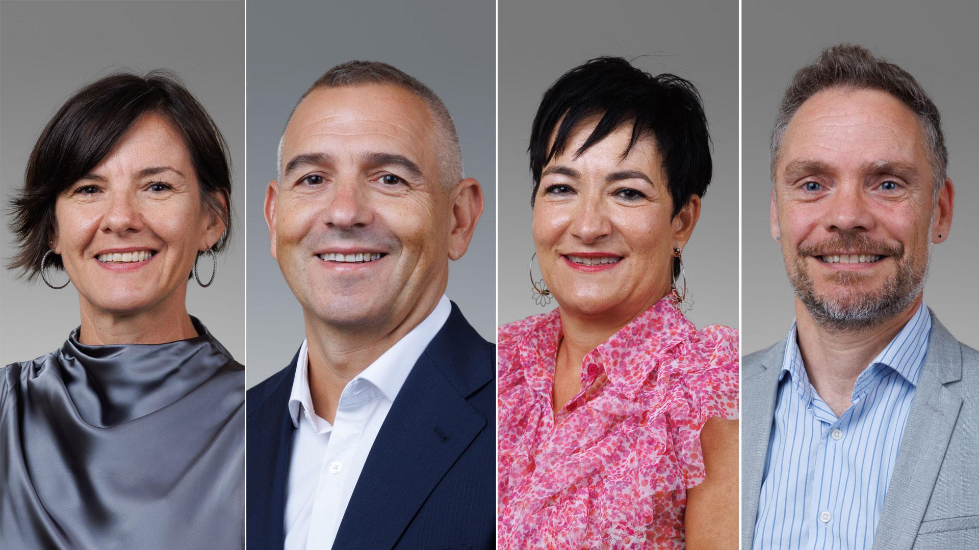 Patricia Abad dirigirá Igualdad; Juan José Pérez Capapay, Intervención; Maite Domínguez, Presupuestos y Patrimonio e Iñaki Mendióroz Economía Social y Trabajo