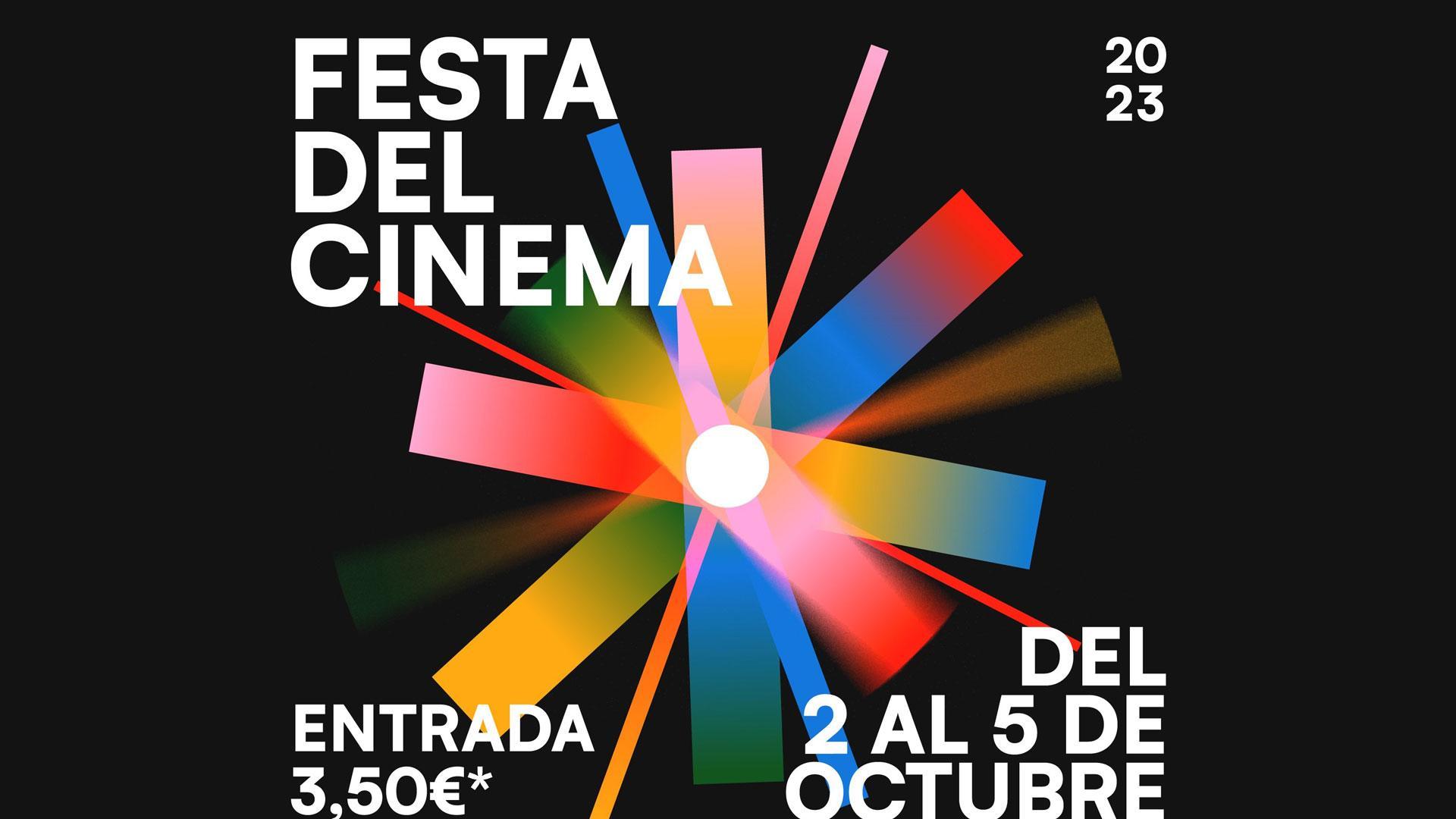 Cartel promocional de la Fiesta del cine 2023