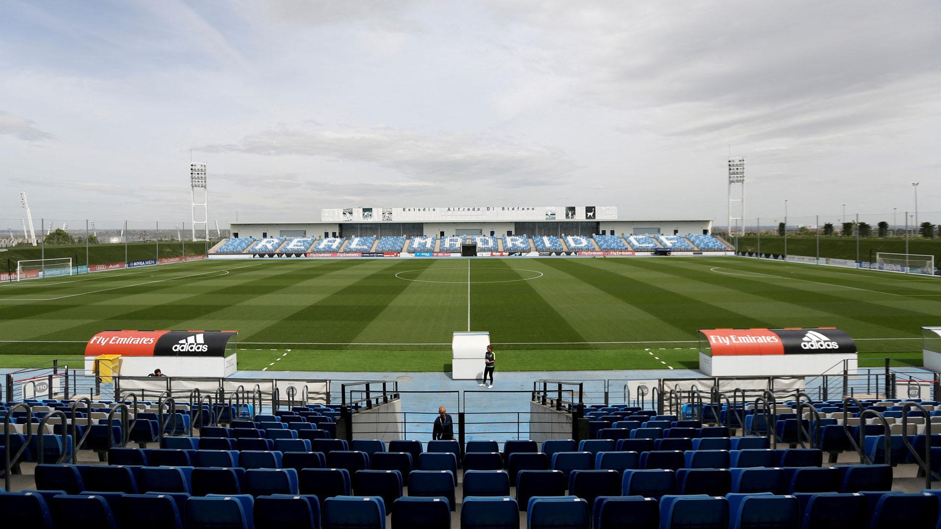 Estadio Alfredo DiStefano en la Ciudad Deportiva del Real Madrid