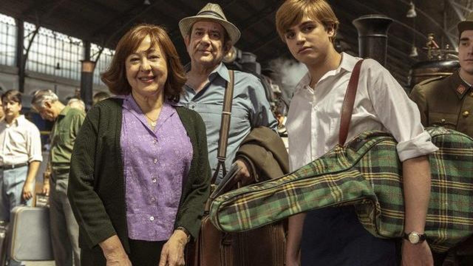 Un fotograma de la película 'La voz del sol', protagonizada por Karra Elejalde y Carmen Machi, que se grabó en diferentes escenarios de Navarra