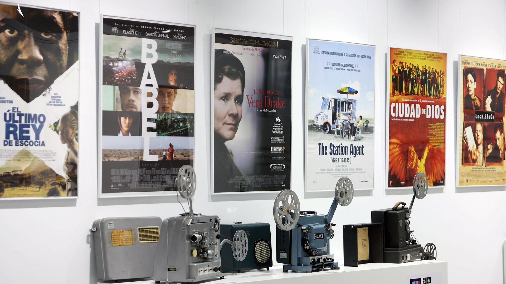 Exposición '100 años de cine y patrimonio en 16mm'